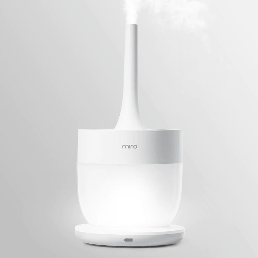 Miro NR Max Humidifier - Cleanest, Tabletop Humidifier for Large Rooms, Living Rooms, Bedrooms - Perfect Nursery Humidifier